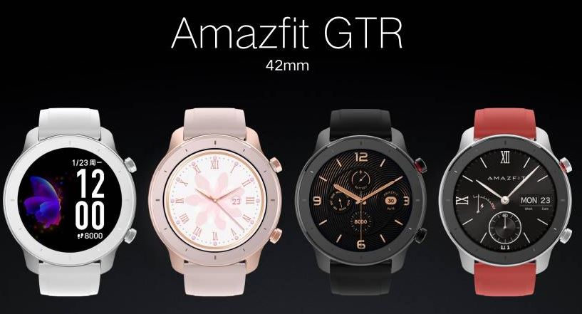 amazfit watch gtr
