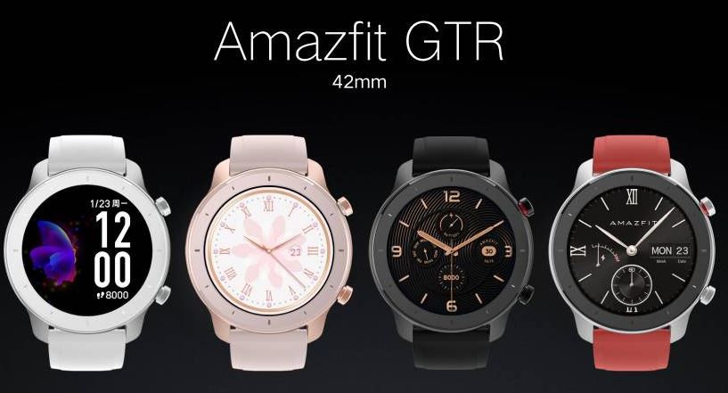 xiaomi amazfit gtr smartwatch