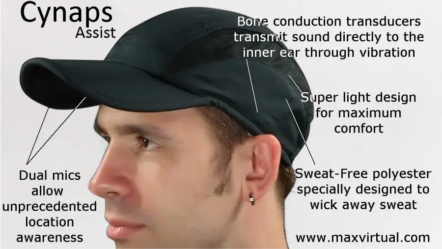 Cynaps Assist Cap 2 bone conduction hat
