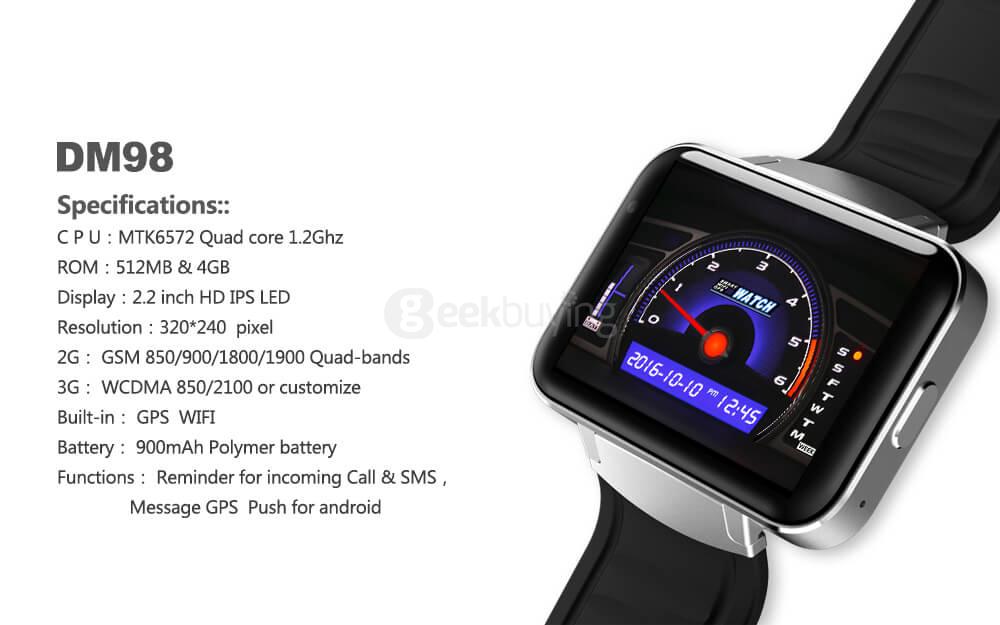 dm98 smartwatch ebay