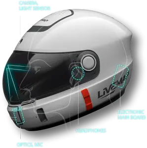 AR Motorcycle Helmet