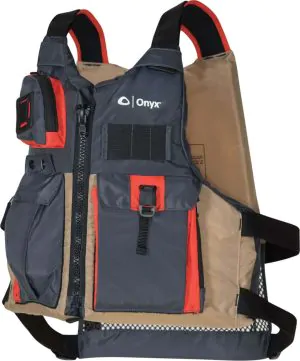 ONYX Kayak Fishing Life Jacket 1 ONYX Kayak Fishing Life Jacket 1
