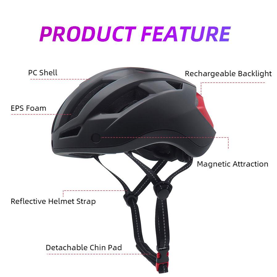 rechargeable bike helmet light