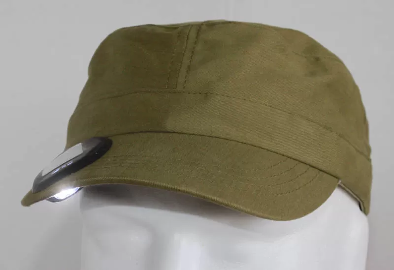 2C Solar Light Cap - self charging solar headlamp