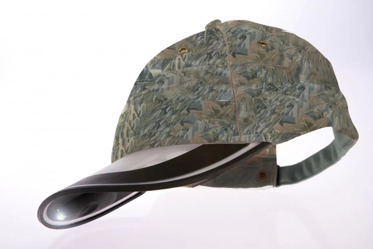 Head Torches Solar Powered 2C One Solar Light Cap Camo ...
