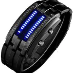 Binary Matrix Blue LED Watch 4 Binary Matrix Blue LED Watch 2