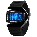 Skmei Futuristic Digital Airplane Shaped Watch 3