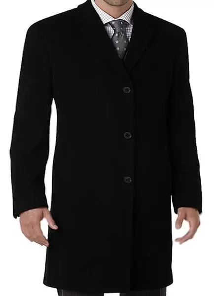 BULLETBLOCKER LEVEL IIIA MEN'S BULLETPROOF WOOL TOPCOAT