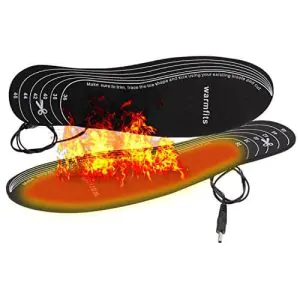 Rechargeable Heated Insoles Foot Warmers 1