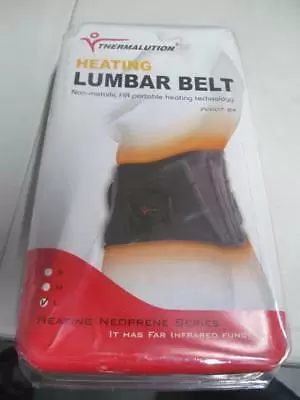 Thermalution LUMBAR BELT PCD07-BA Far Infrared Ray Portable Pain relief LARGE