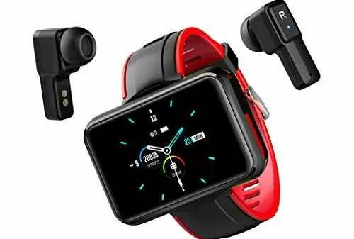 LEMFO T91 Smartwatch App with Earbuds 1 t91 smartwatch app