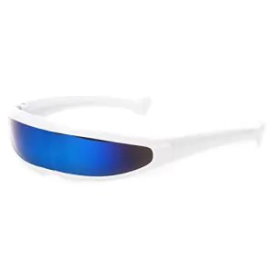 Futuristic Narrow Cyclops Sunglasses 1