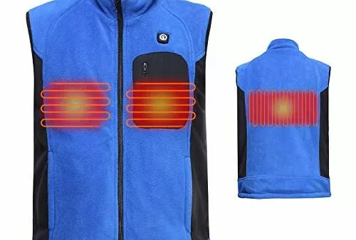 Savior Heated Fleece Vest 1 Savior Heated Fleece Vest