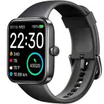 SKG Smart Watch, Fitness Tracker with 5ATM Swimming Waterproof, Health Monitor for Heart Rate, Blood Oxygen, Sleep, 1.7'' Touch Screen Bluetooth Smartwatch Fitness Watch for Android-iPhone iOS, V7