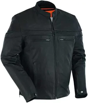 Daniel Smart Men's Leather Jacket 10 Daniel Smart Men's Leather Jacket 8
