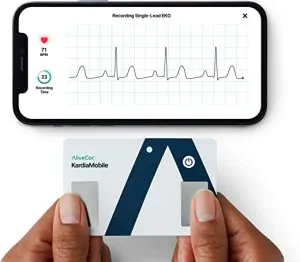 KardiaMobile EKG Wallet Monitor 1