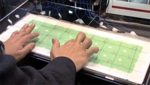 Japanese researchers at AIST weave capacitive touch into large-area textiles 12