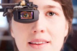 Fraunhofer IPMS eye-tracking display - Resistance is futile 2