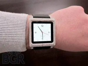 ZShock Lunatik iPod nano watch comes encrusted with diamonds 10