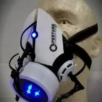 Two Horns United custom-makes an Aperture Science gas mask, will save your life but won't open portals 11