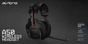 ASTRO Gaming A50 Wireless Gaming Headset keeps your hands free so you can shoot newbs 4