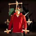 Backpack drawing machine sketches world in real-time 26