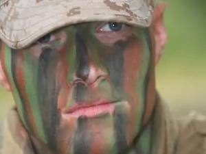 Next-Gen camouflage makeup also protects you from blasts and burns 11