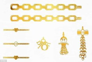 Dior unveils temporary tattoos made from 24K gold 10