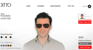 Ditto announces web service that lets you try on glasses online 12