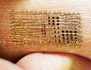 John Rogers develops EES flexible circuit program, packs circuits into temporary tats 12