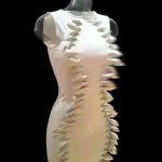 Flutter dress brings high fashion to the hearing impaired 3 Flutter dress brings high fashion to the hearing impaired 2