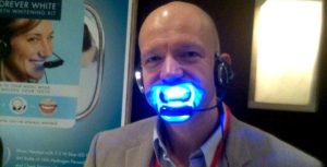 Beaming White Forever White Headset kit turns you into a grinning monster 5
