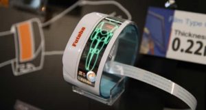 Futaba puts a video display on your wrist with their flexible OLED watch 2