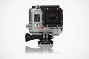 GoPro action cameras can be stuck anywhere, about the size of a matchbox 1