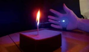 Hand-worn laser beam is powerful enough to blind people 11