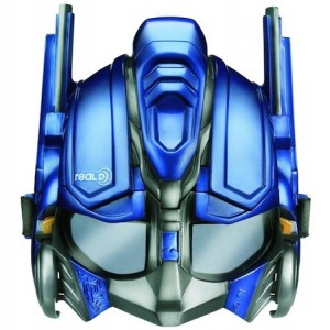 Hasbro Cine-Mask 3D glasses shaped like your favorite Transformers 5