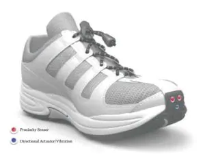 Le Chal Haptic Shoe for the Blind 1 Le Chal Haptic Shoe for the Blind 1