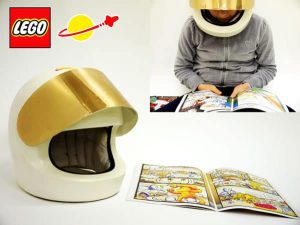 Lego-inspired helmet concept helps you read comics and stores your music 12