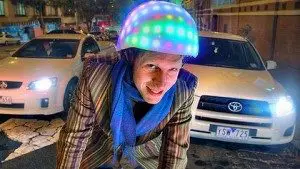 LED-infused LunaHelm puts the interactivity back in, um, helmets 1 LED-infused LunaHelm puts the interactivity back in, um, helmets 1