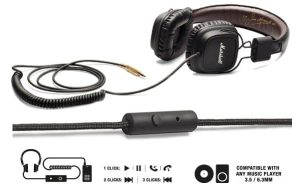 Marshall Major headphone update features an in-line mic 11
