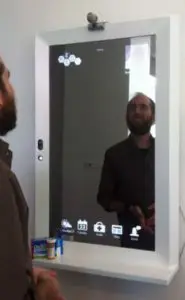 New York Times develops Magic Mirror, Kinect-enabled mirror that follows your bathroom activity 1