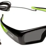 NVIDIA's presents wired 3D Vision glasses 1