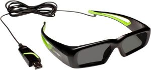 NVIDIA's presents wired 3D Vision glasses 2