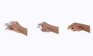 Concept condom wrapper can be torn open with just one hand 1 Concept condom wrapper can be torn open with just one hand 1