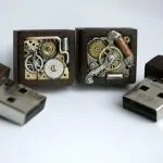 Steampunk USB cufflinks give 8GB of storage for hefty price 20