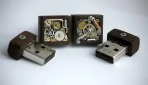 Steampunk USB cufflinks give 8GB of storage for hefty price 12