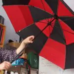 Vodaphone's Booster Brolly uses an umbrella to charge your phone and boost your signal, Mary Poppins look out 3
