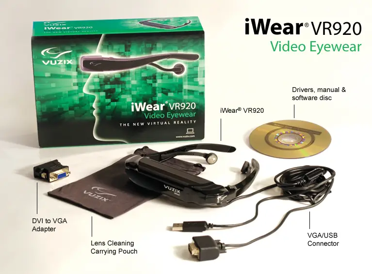Vuzix VR920 Virtual Reality Glasses Bring 3D to Life for Windows 2 vuzix Vr920