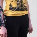 Wearable music player couples fitness technology with the looks of a weapon 20