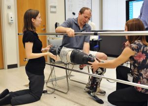 Man gets fitted with bionic leg powered by human thought 8
